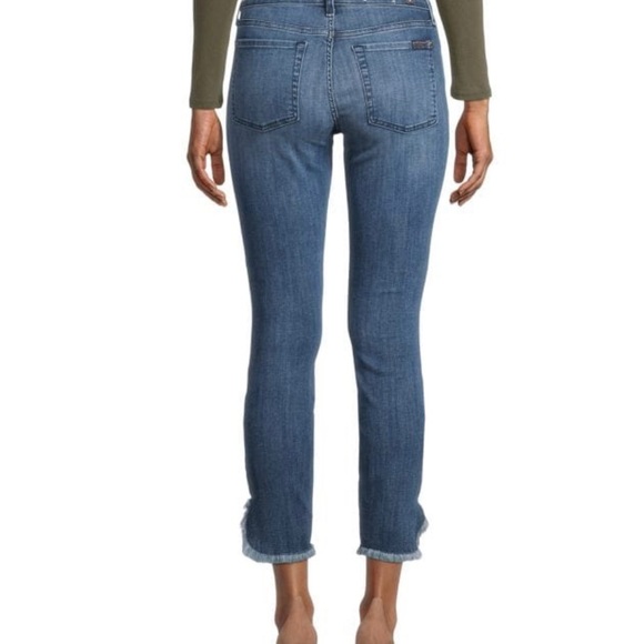 7 For All Mankind Ankle Skinny Jeans 25 - Picture 2 of 8